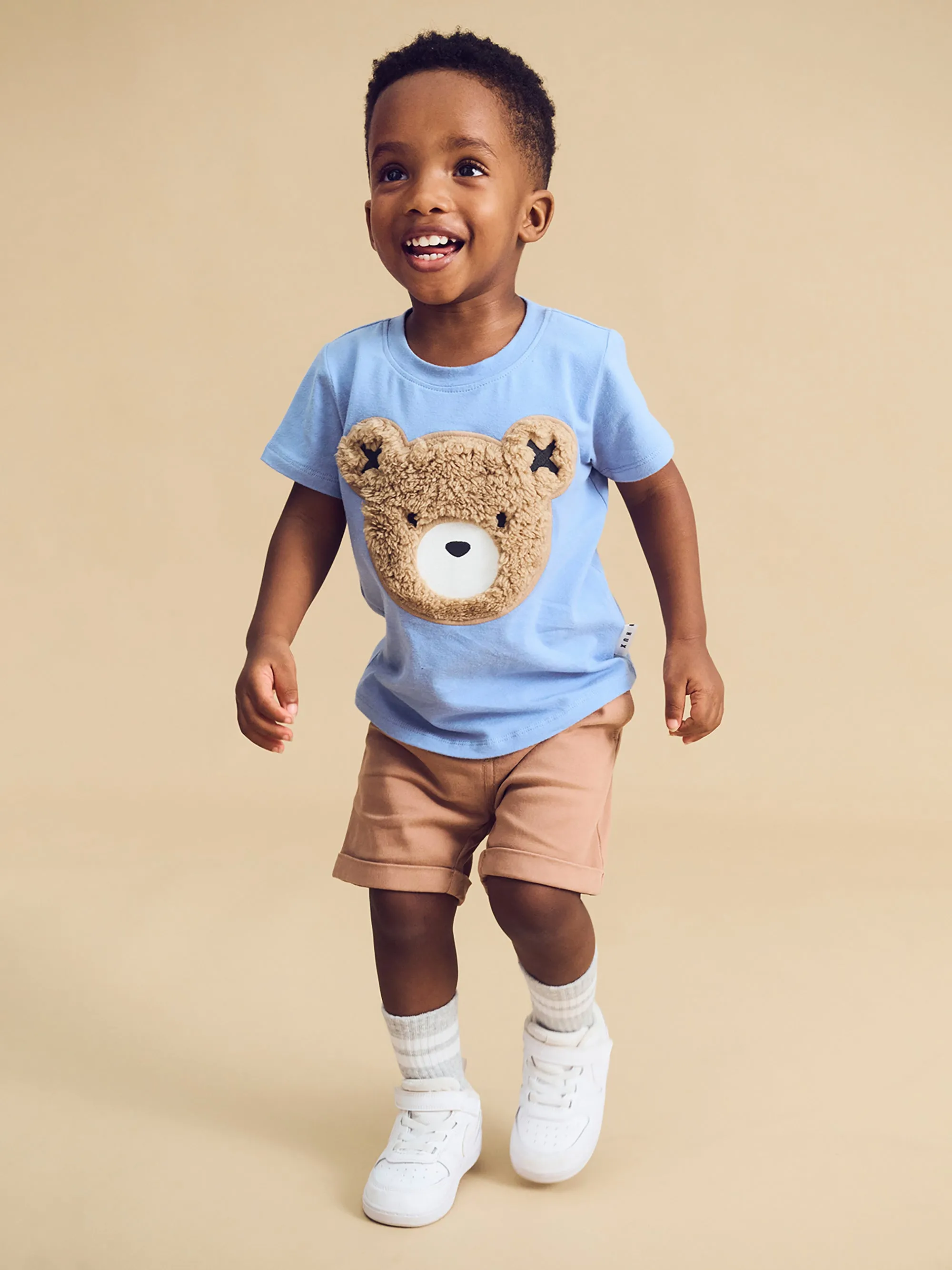 Huxbaby Furry Hux T-shirt Cornflower