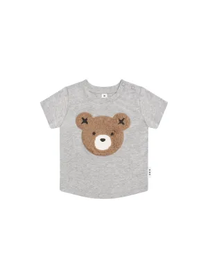 Huxbaby Furry Hux T-shirt Grey Marle