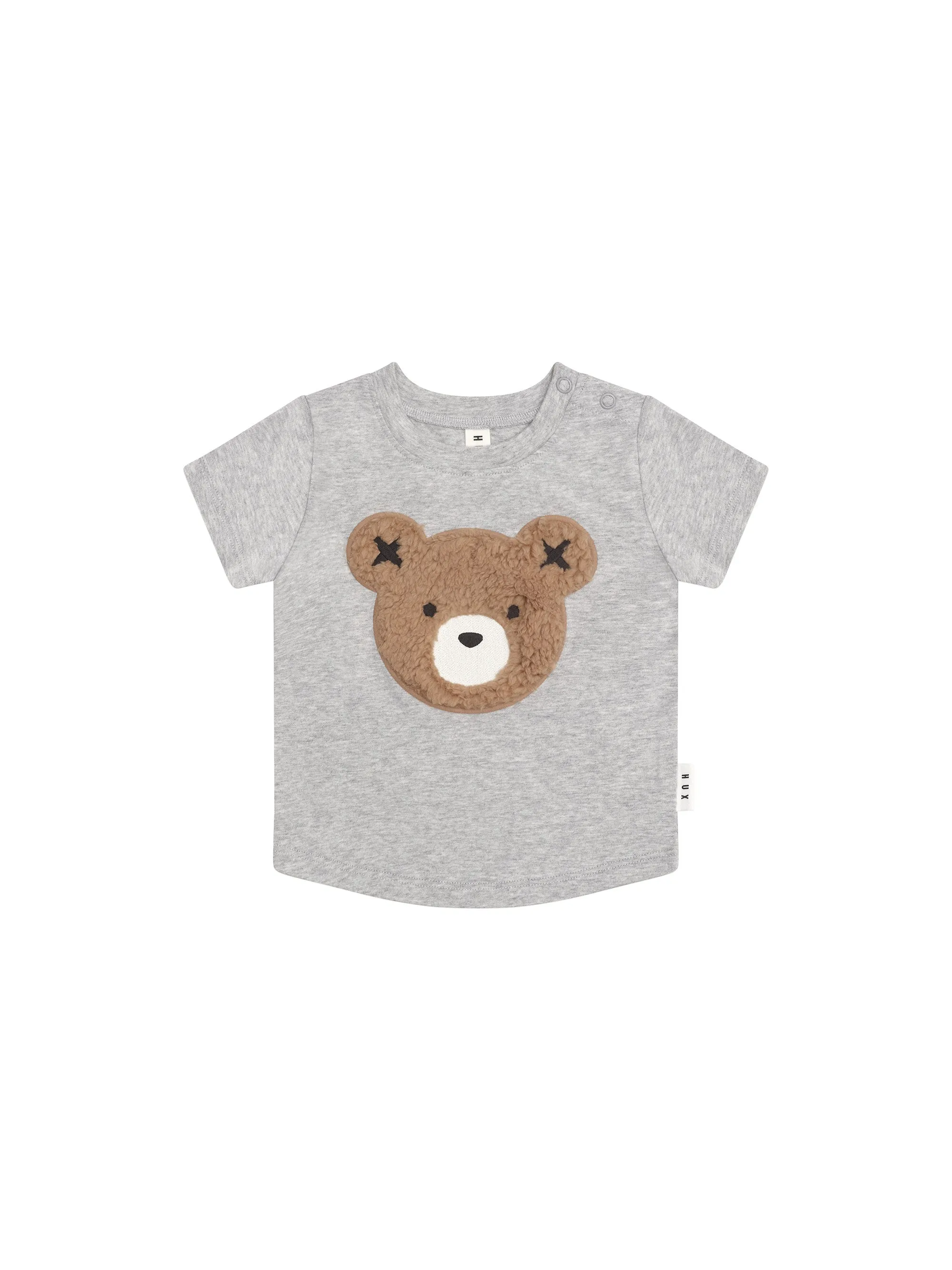 Huxbaby Furry Hux T-shirt Grey Marle