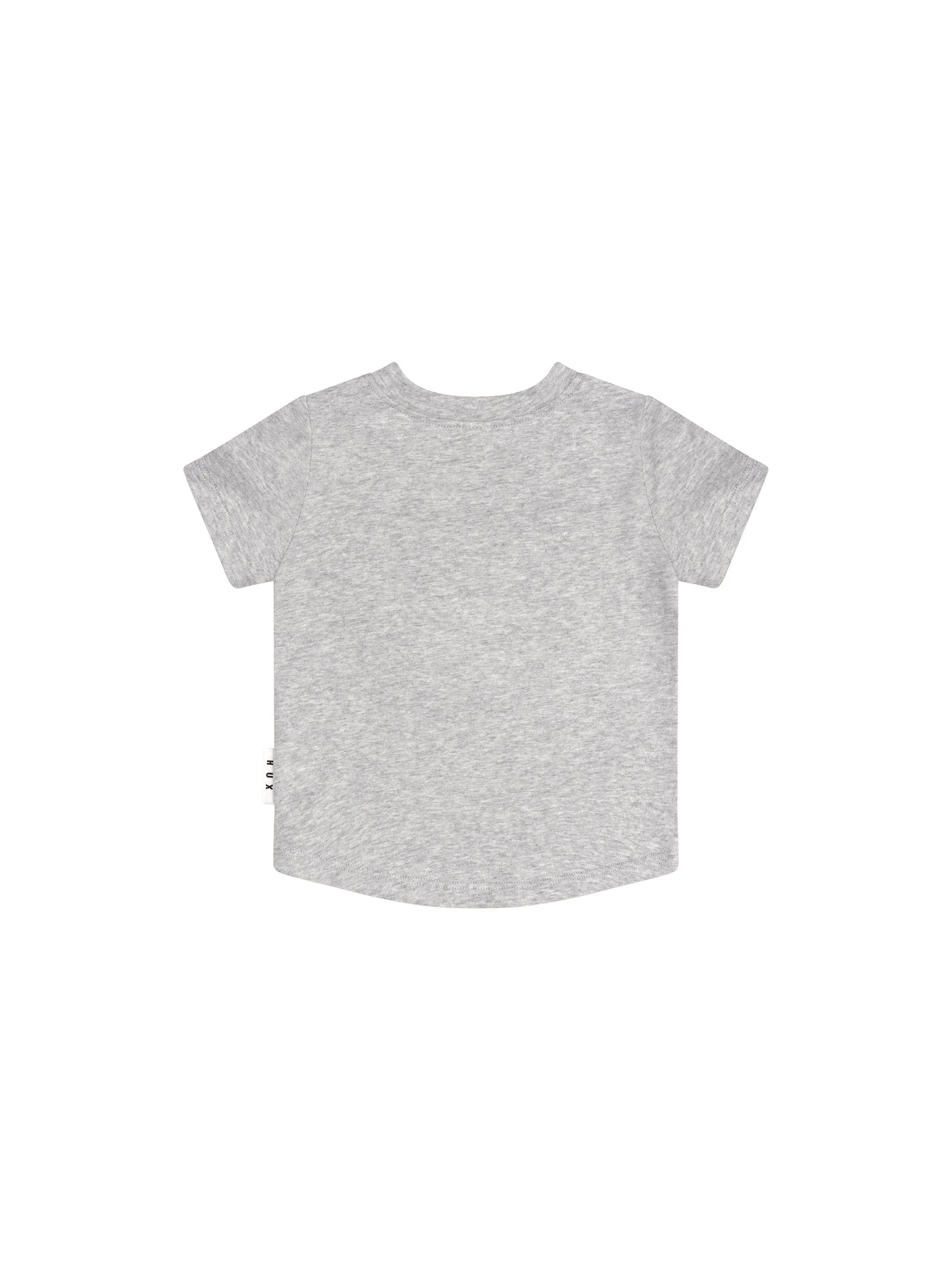 Huxbaby Furry Hux T-shirt Grey Marle