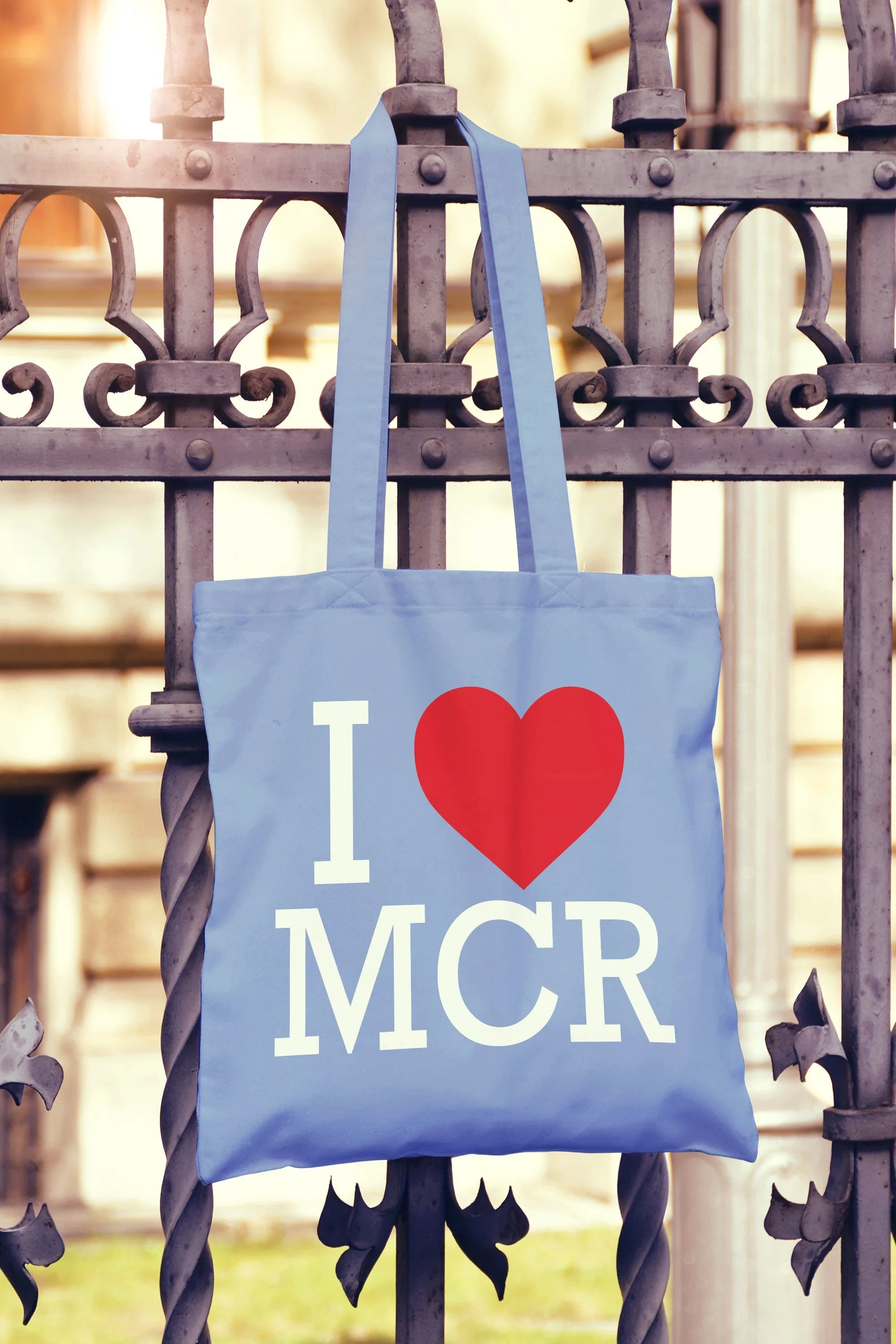 I Love Heart Manchester Tote Bag