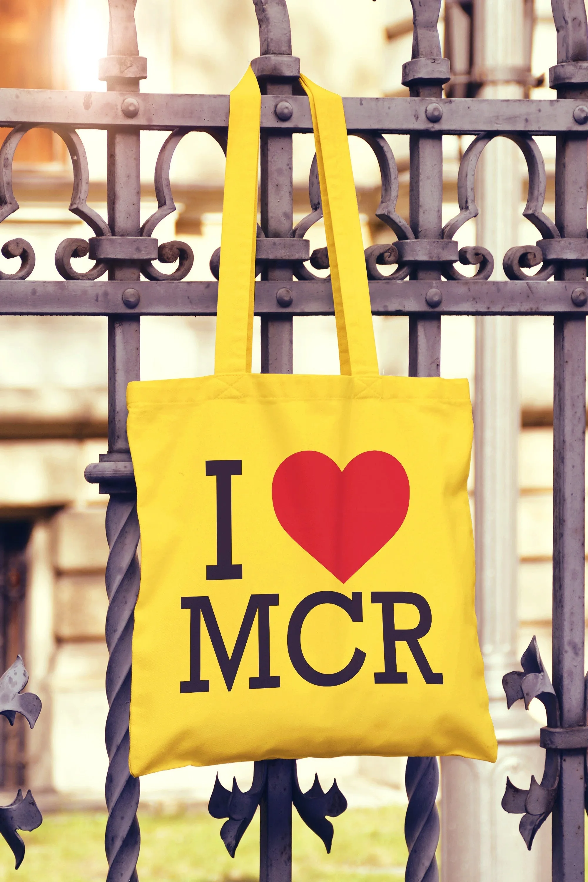 I Love Heart Manchester Tote Bag