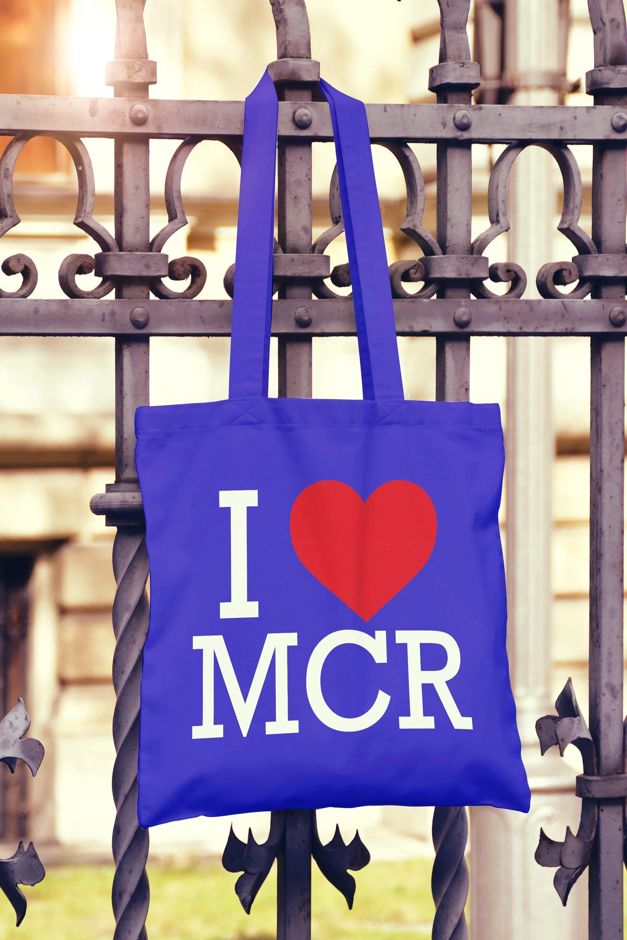 I Love Heart Manchester Tote Bag