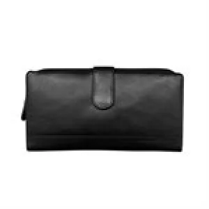 ILI 7420 BLACK SMARTPHONE WALLET INTERNATIONAL LEATHER INDUSTRIES