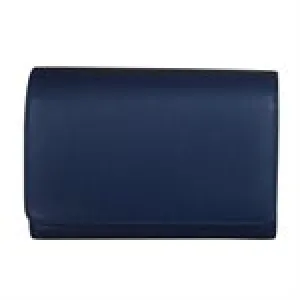 ILI 7428 NAVY FRENCH WALLET INTERNATIONAL LEATHER INDUSTRIES