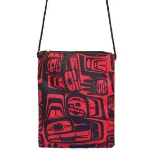 Indigenous Art Crossbody Zipper Pouch