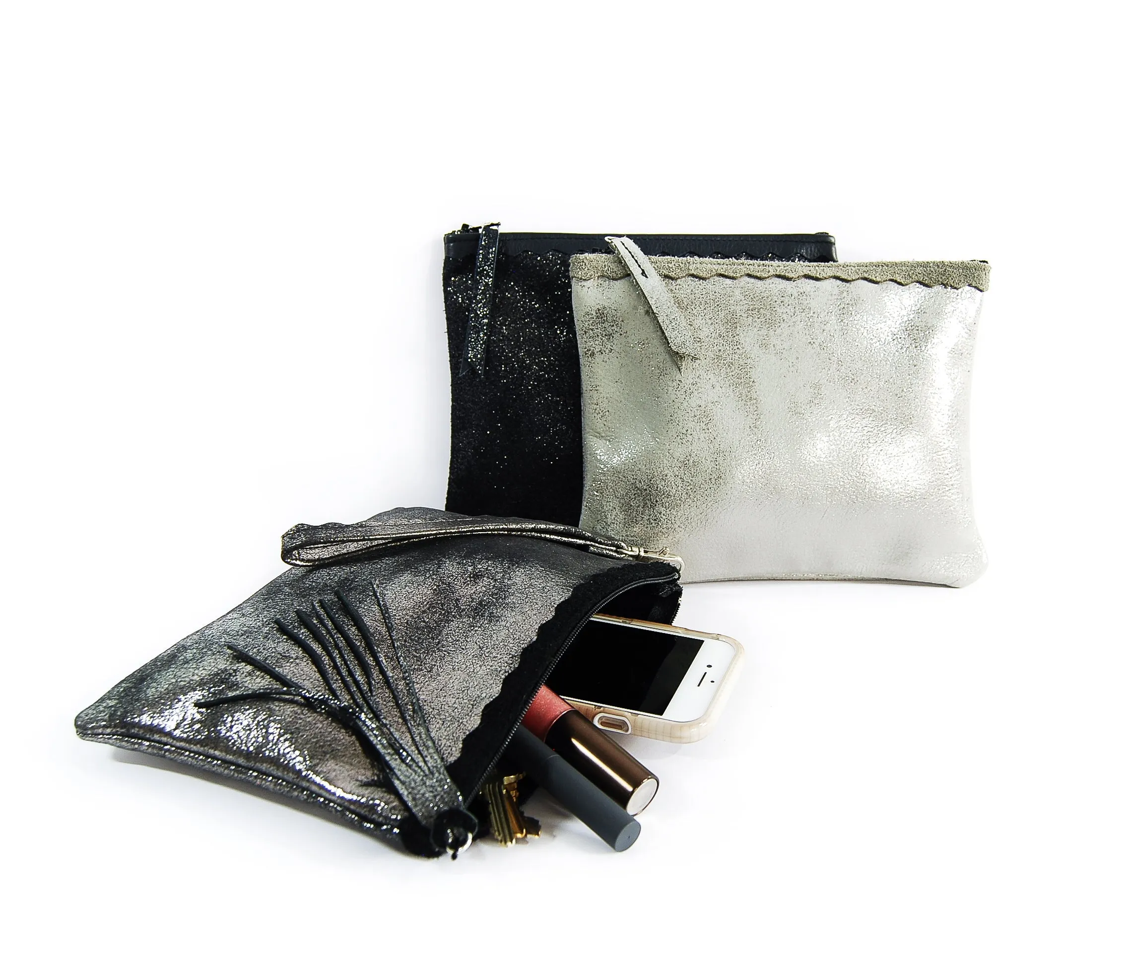 Izzy Pouch Bronze Pearl