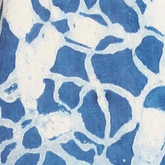 Janeiro Dress in Indigo Crackle