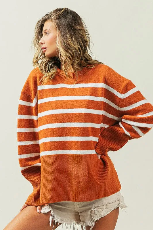 Jessy Stripe Sweater