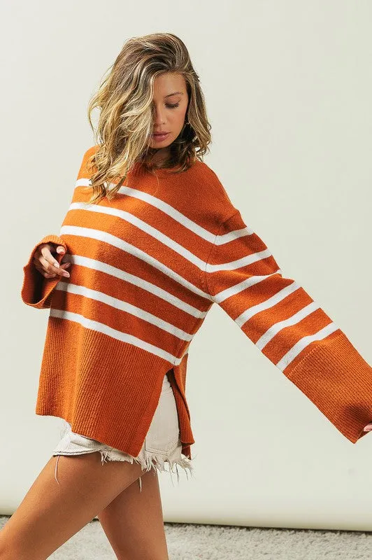 Jessy Stripe Sweater
