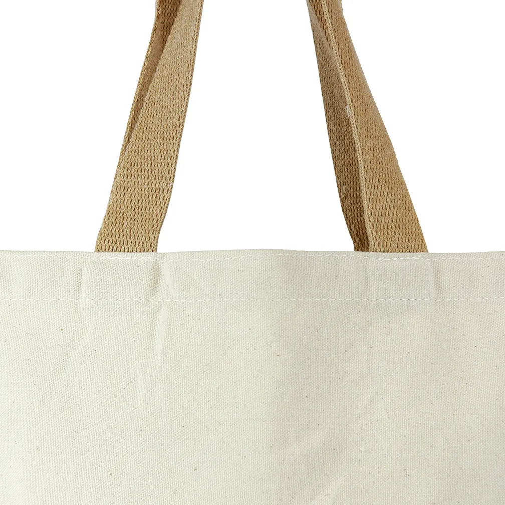 Jute and Cotton Shopping Bag