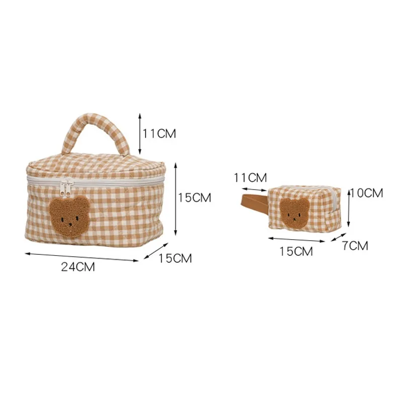Kawaii Bear Cosmetic Bag Pouch