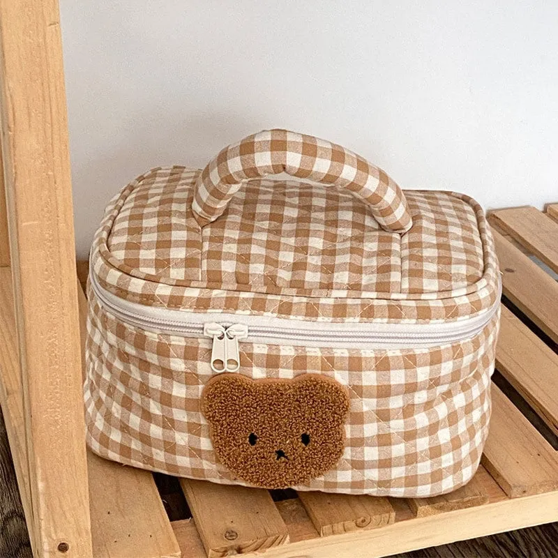 Kawaii Bear Cosmetic Bag Pouch