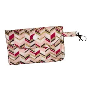 Keychain Wallet - Sparkly Chevrons