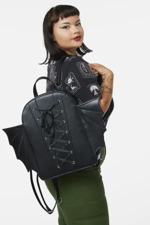 Lace Up Bat Backpack