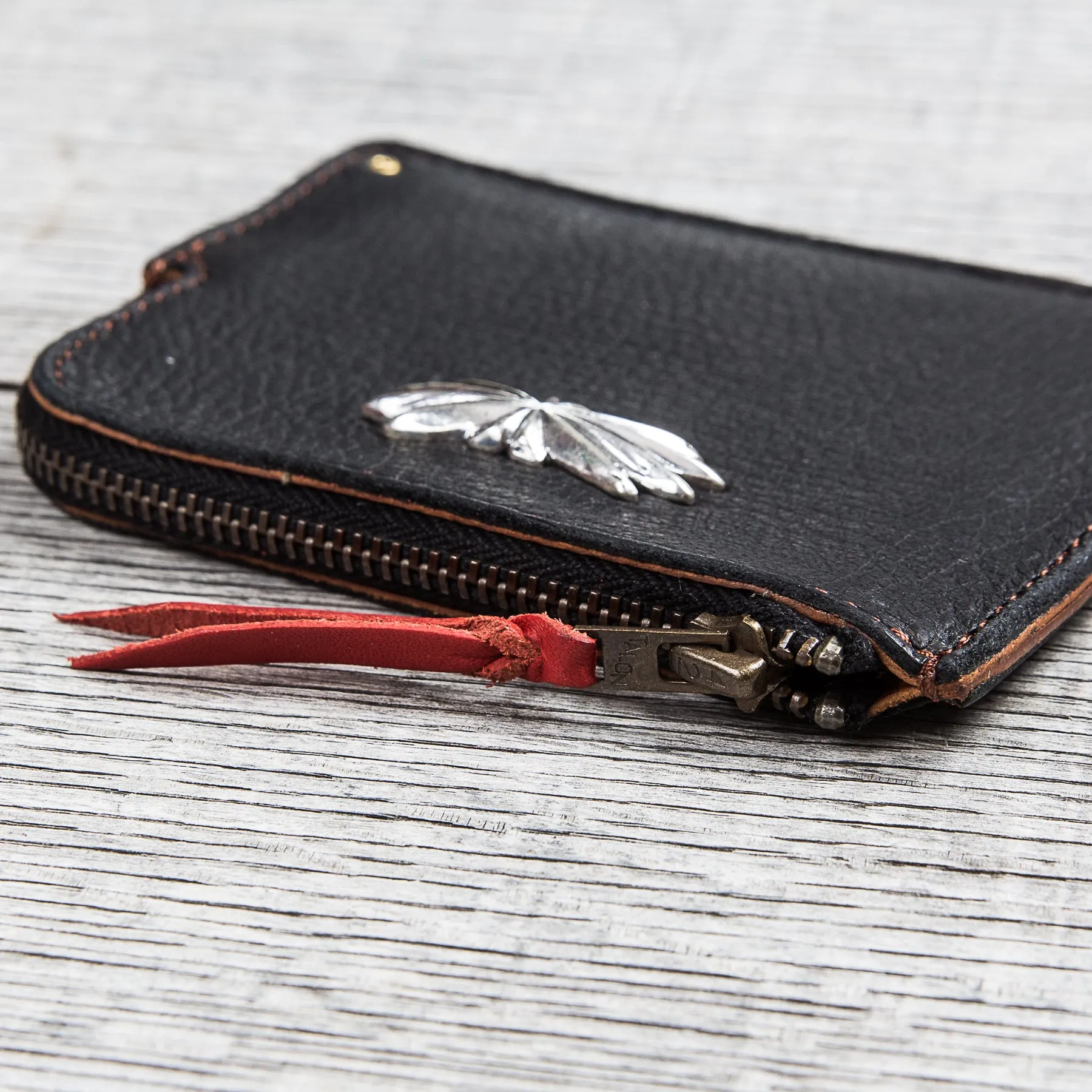 Larry Smith Deer Skin Multi Wallet LT-0043 Black