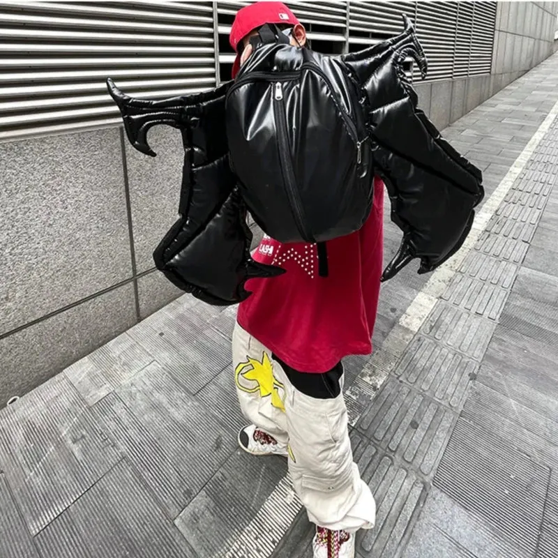 Leather Bat Backpack