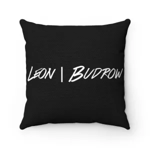 Leon Budrow - Spun Polyester Square Pillow