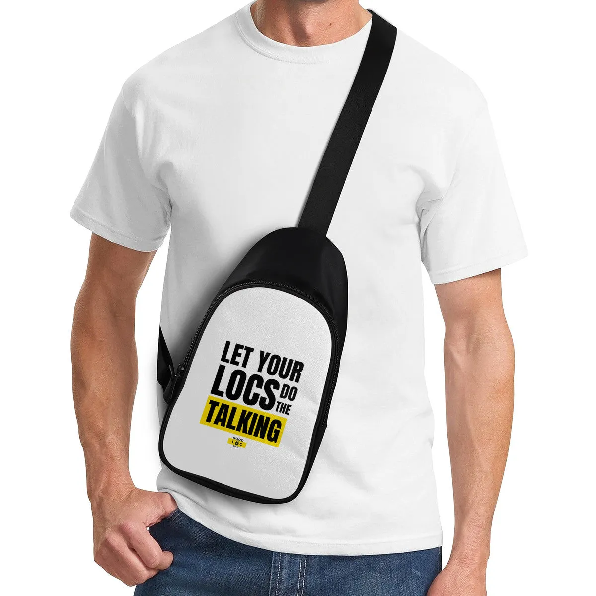 Let Your Locs Do The Talking Chest Bag