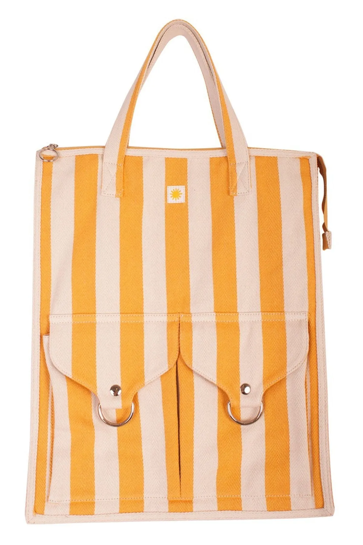 L.F. Markey Striped Beach Bag - Yellow or Red