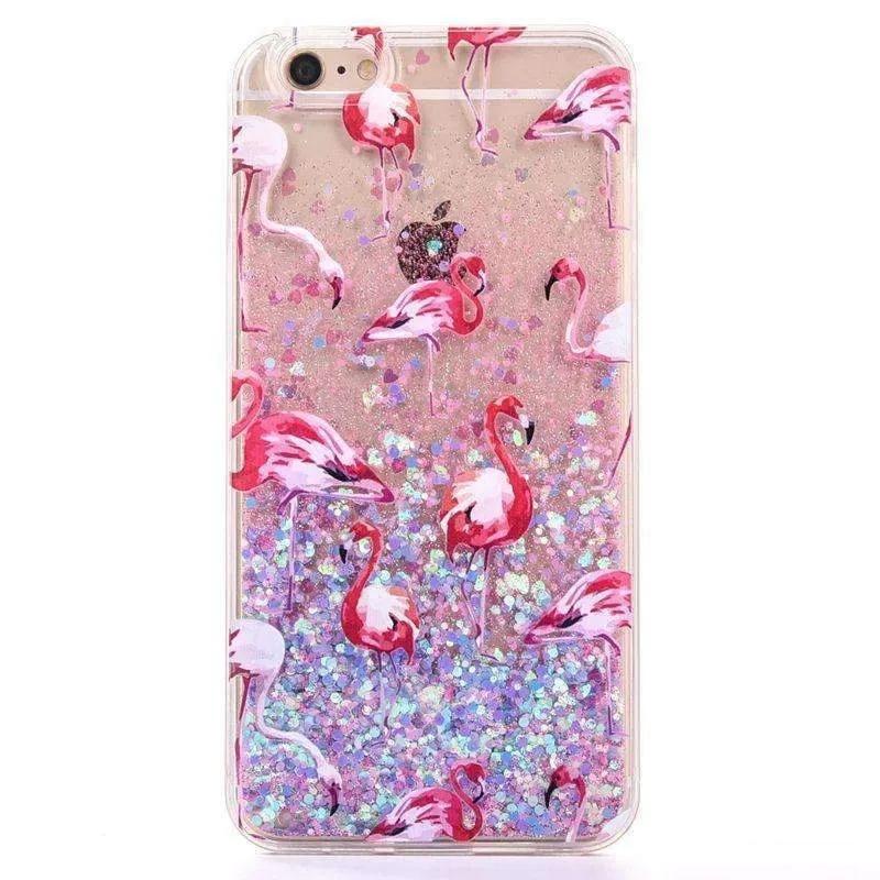 Liquid Glitter Phone Cases For iPhone