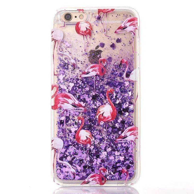 Liquid Glitter Phone Cases For iPhone