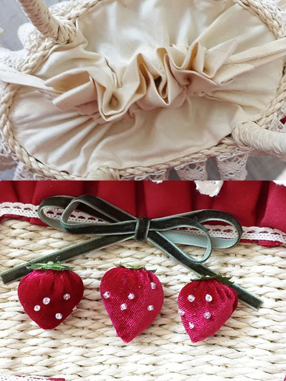 Lolita Bag Polyester Lace Bows Accessory Lolita Accessories
