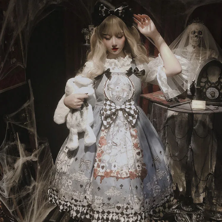 Lolita Skirt Gothic Retro Alice Lolita Dress Skirt