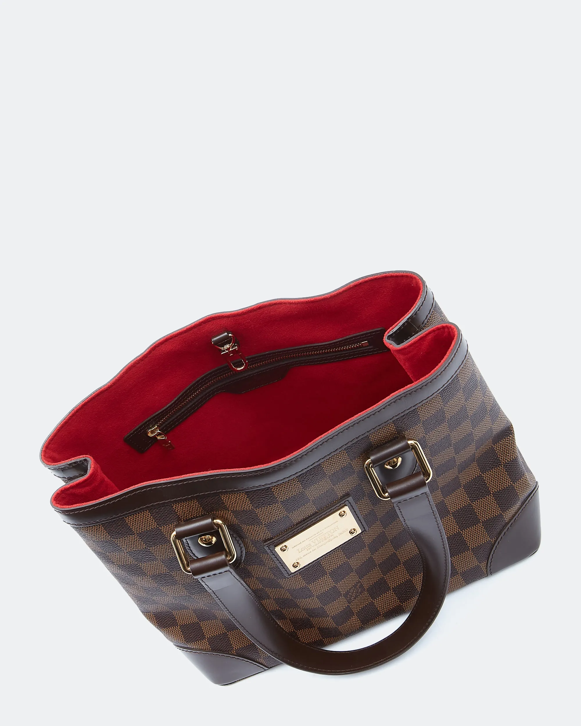 Louis Vuitton Damier Ebene Canvas Hampstead PM Tote Bag