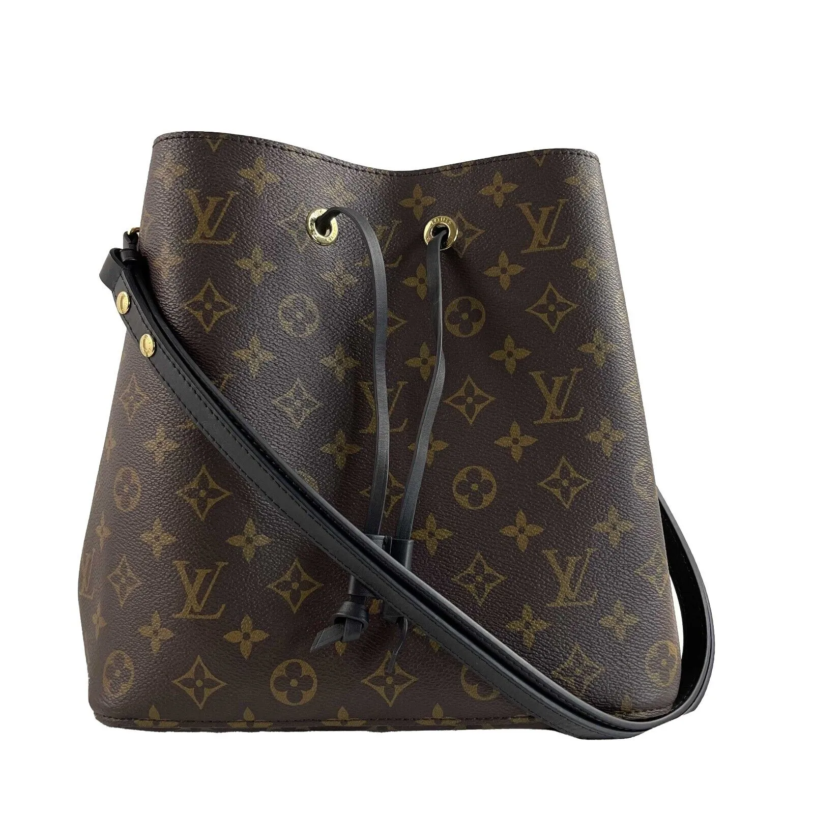 Louis Vuitton - Excellent - LV NeoNoe Monogram Brown Canvas MM Shoulder Bag