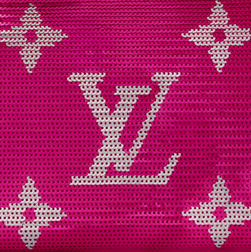 Louis Vuitton Fuchsia Pochette Accessoires LV NIGHT M23638