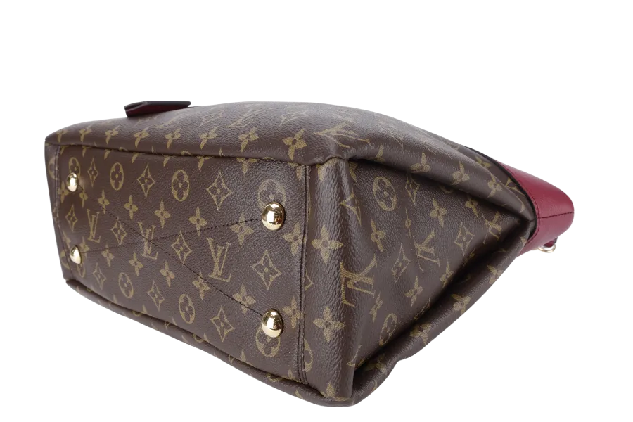 LOUIS VUITTON M51197 MONOGRAM PALLAS SHOPPER TOTE WITH DUST COVER