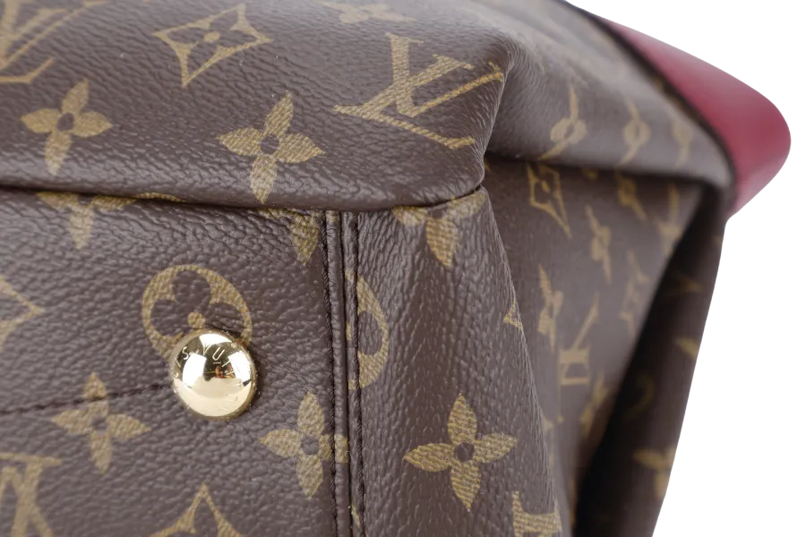 LOUIS VUITTON M51197 MONOGRAM PALLAS SHOPPER TOTE WITH DUST COVER