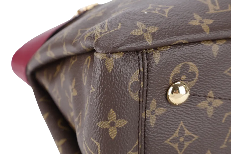 LOUIS VUITTON M51197 MONOGRAM PALLAS SHOPPER TOTE WITH DUST COVER