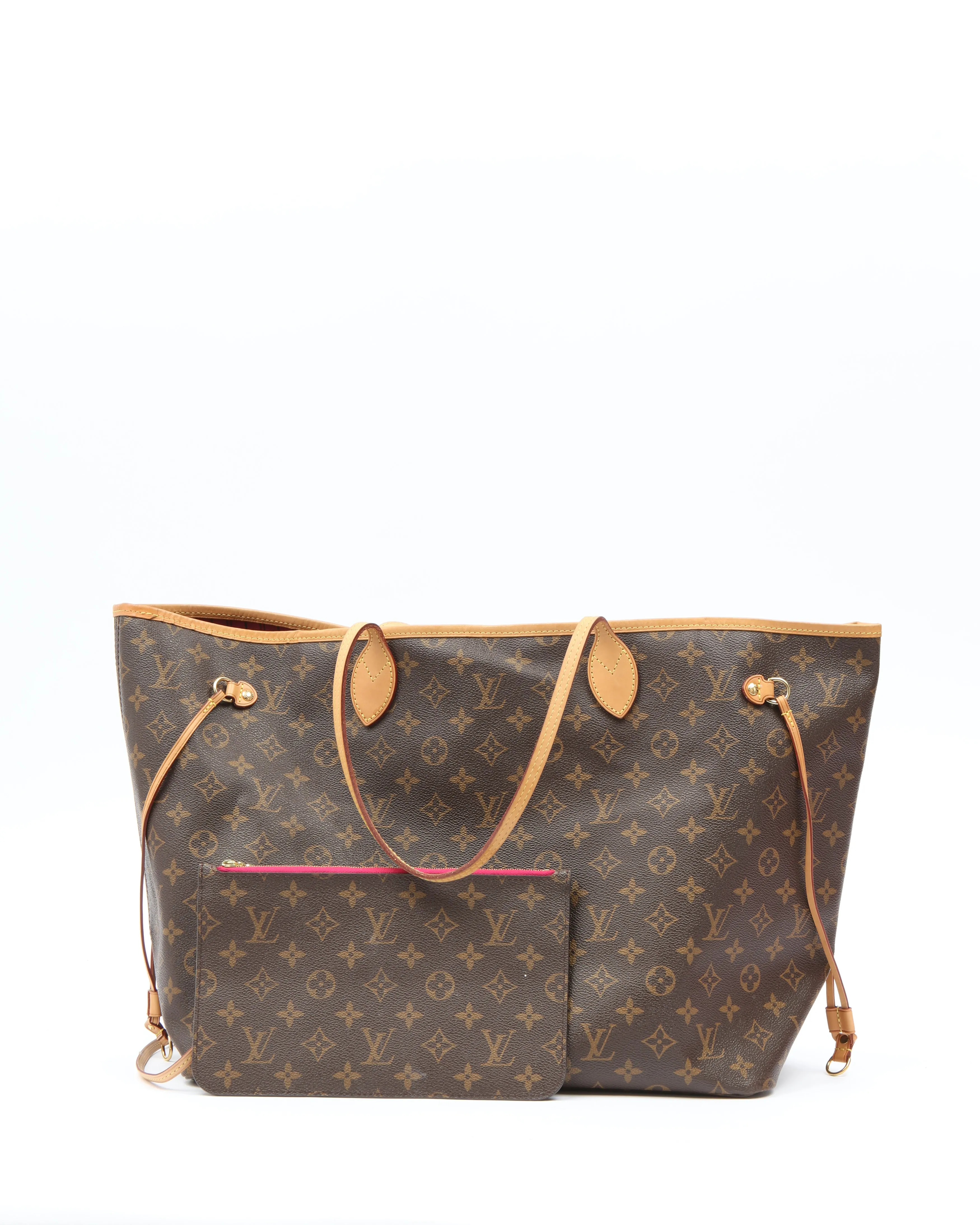 Louis Vuitton Monogram Canvas Neverfull GM w/pouch
