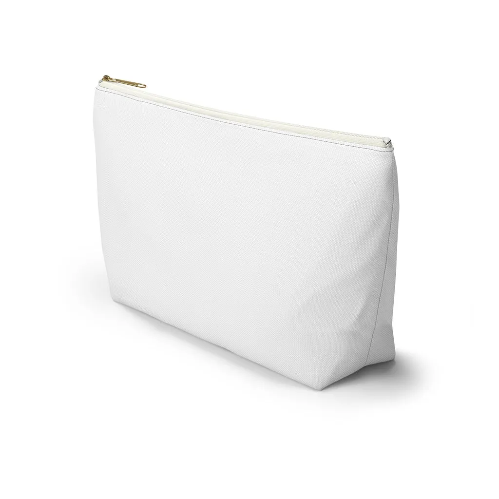 Love Iota Accessory Pouch w T-bottom (White)
