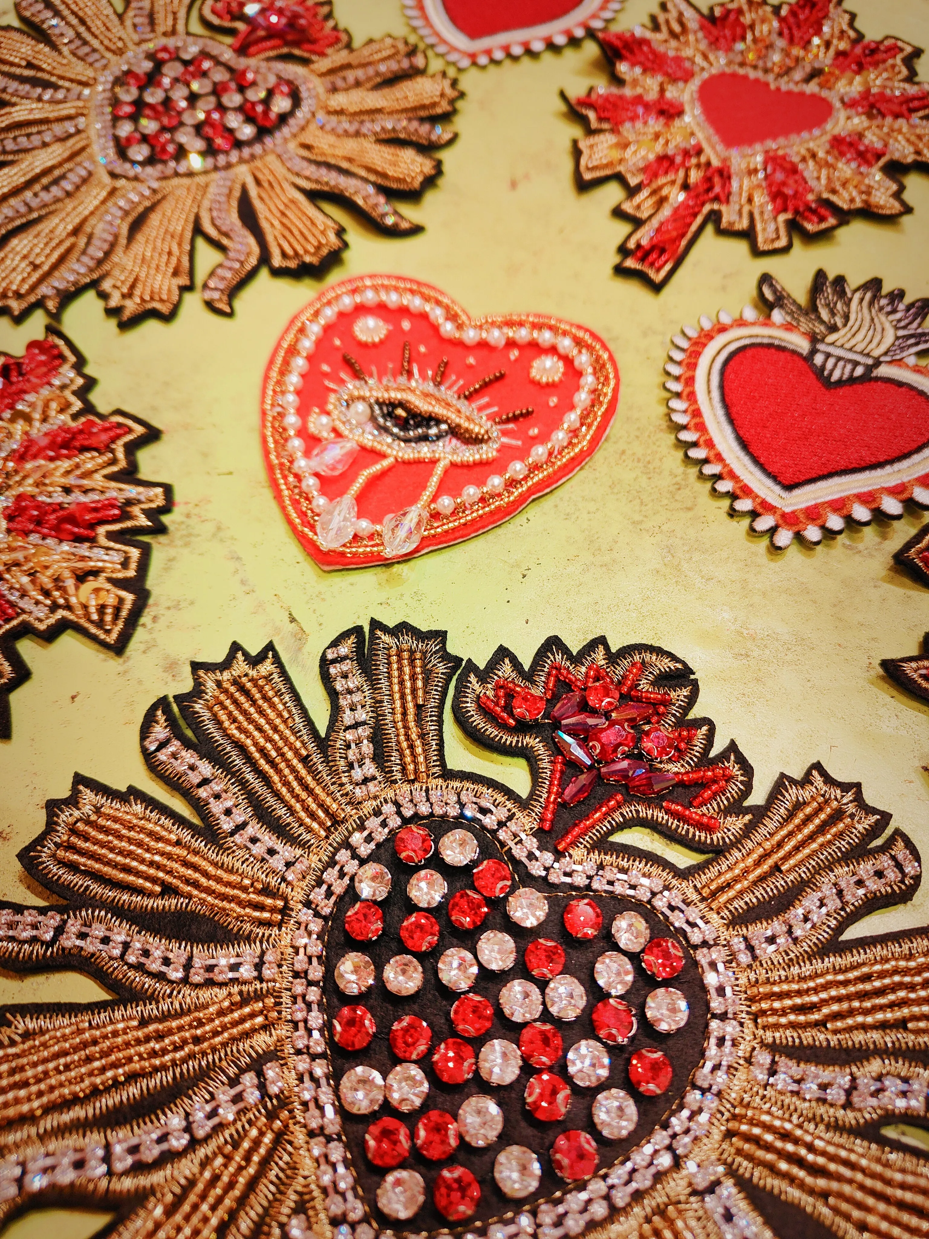 Luscious Heart patches