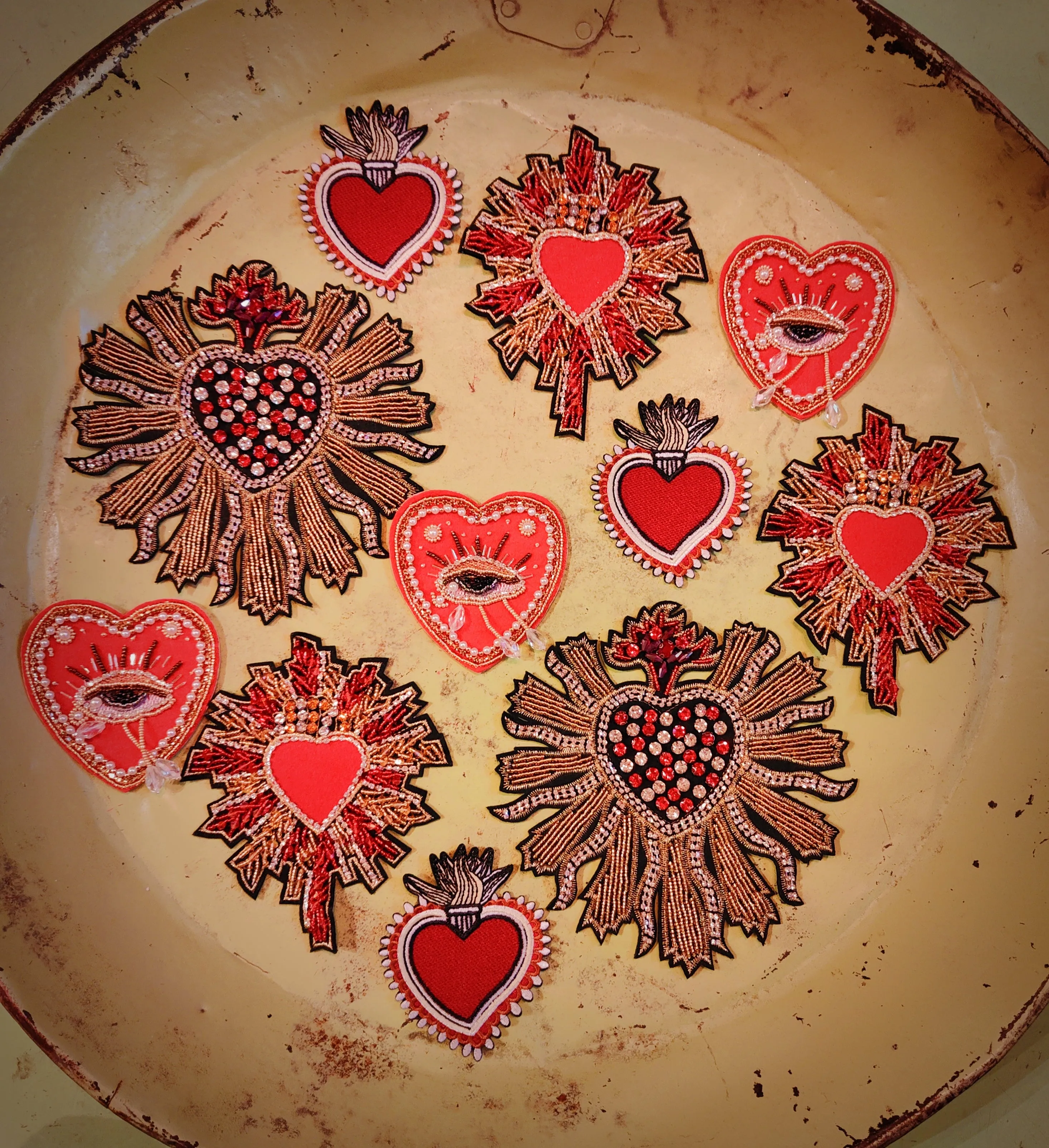 Luscious Heart patches