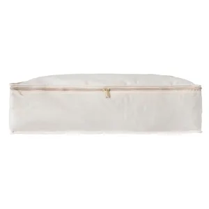 LUSH 10oz Extra Thick Pure Natural Cotton Storage Bags - Large - ( Enhanced Zip Line & Extra Thick Handles)