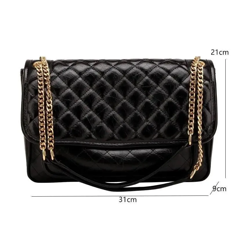 Luxury New Designer High Quality Pu Leather Bags For Women And Girls Elegant Large Capacity Female Handbags. Shoulder Bag, Crossbody Bag For Females