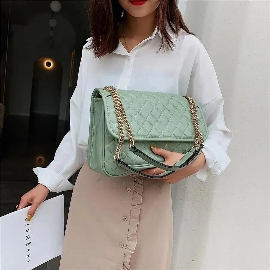 Luxury New Designer High Quality Pu Leather Bags For Women And Girls Elegant Large Capacity Female Handbags. Shoulder Bag, Crossbody Bag For Females