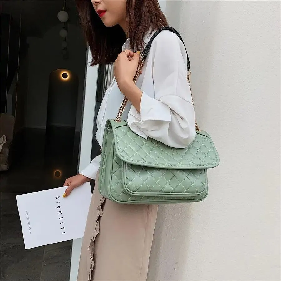 Luxury New Designer High Quality Pu Leather Bags For Women And Girls Elegant Large Capacity Female Handbags. Shoulder Bag, Crossbody Bag For Females