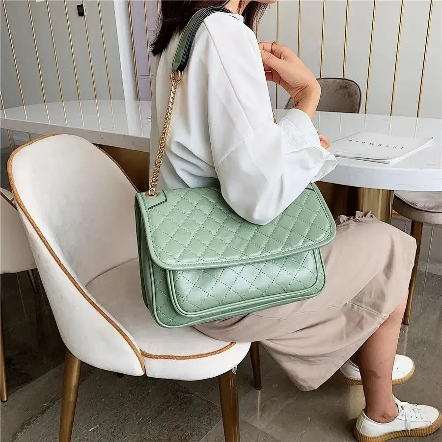 Luxury New Designer High Quality Pu Leather Bags For Women And Girls Elegant Large Capacity Female Handbags. Shoulder Bag, Crossbody Bag For Females
