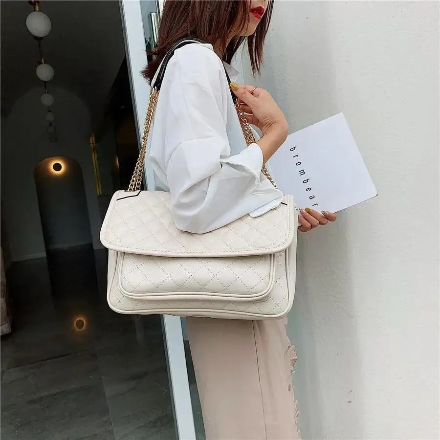 Luxury New Designer High Quality Pu Leather Bags For Women And Girls Elegant Large Capacity Female Handbags. Shoulder Bag, Crossbody Bag For Females