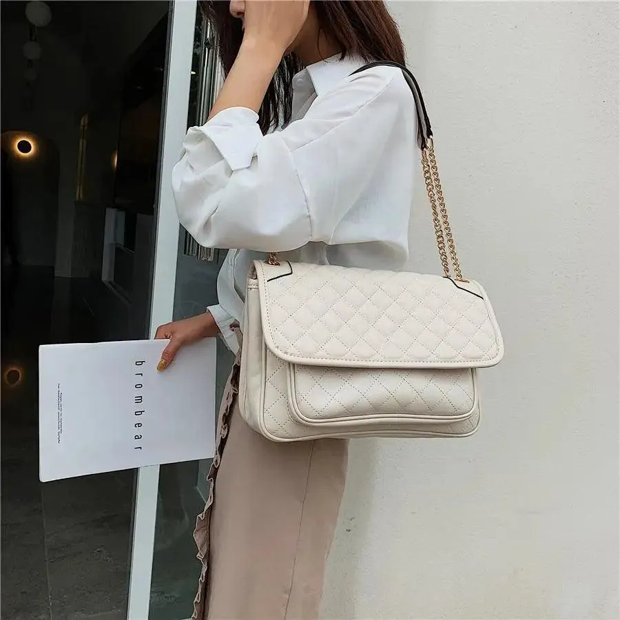 Luxury New Designer High Quality Pu Leather Bags For Women And Girls Elegant Large Capacity Female Handbags. Shoulder Bag, Crossbody Bag For Females