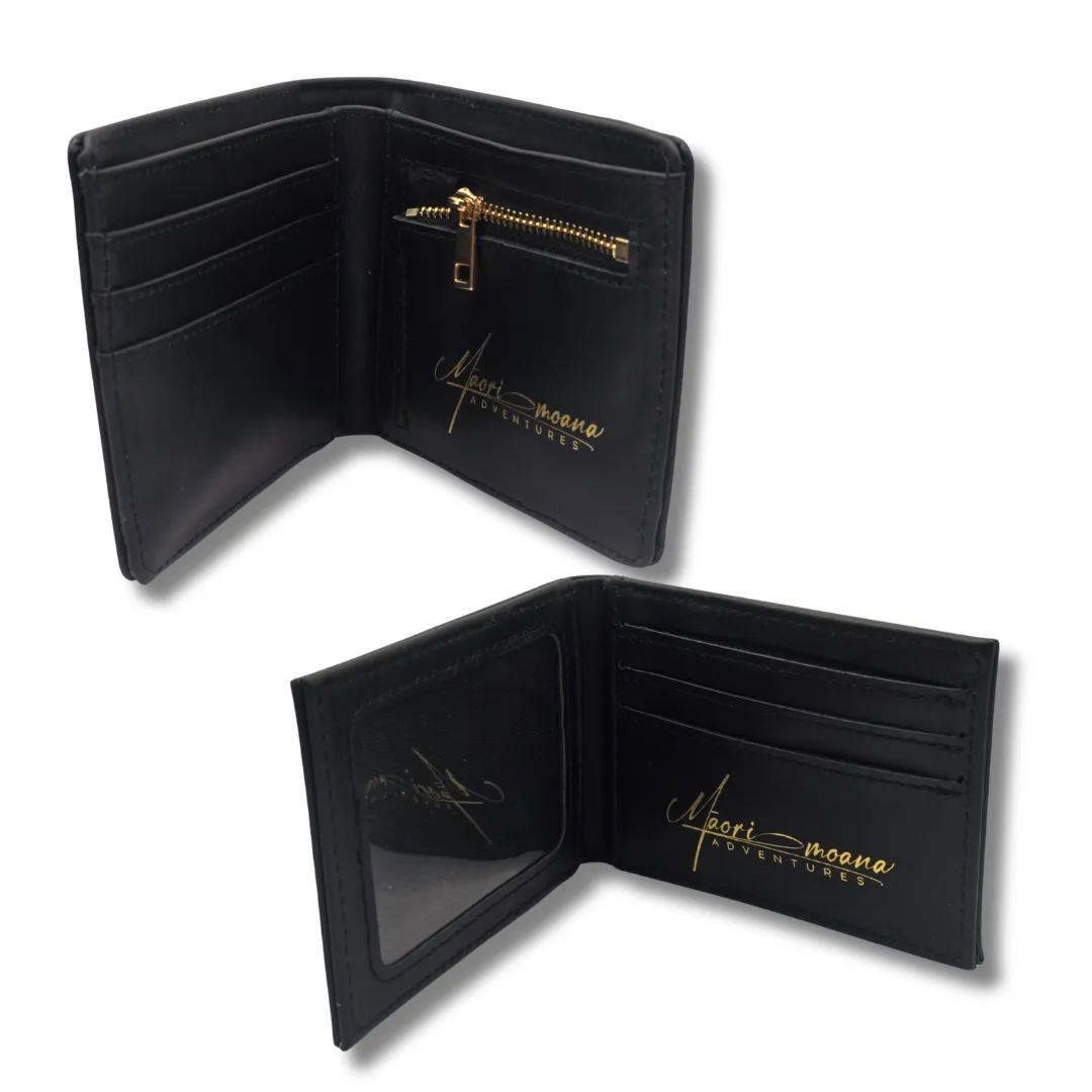 Mana Wallet - Premium Leather (Black)