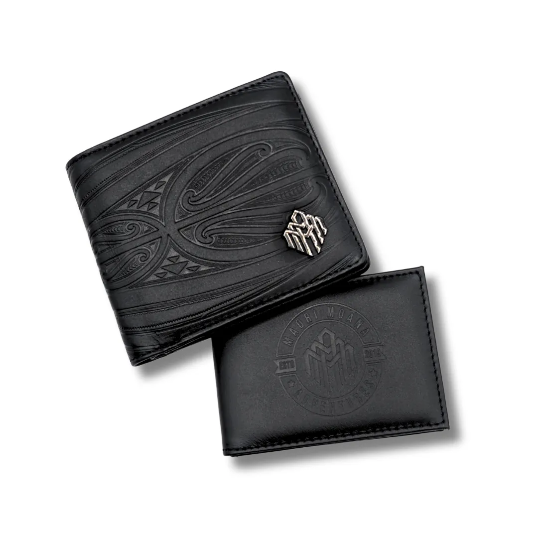 Mana Wallet - Premium Leather (Black)