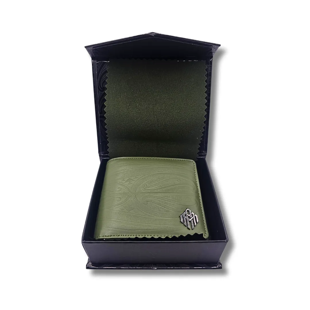 Mana Wallet - Premium Leather (Green)