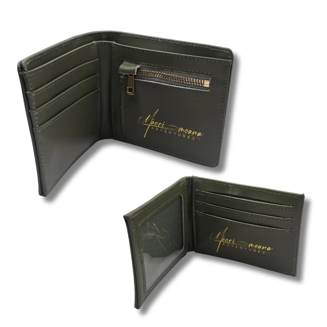 Mana Wallet - Premium Leather (Green)