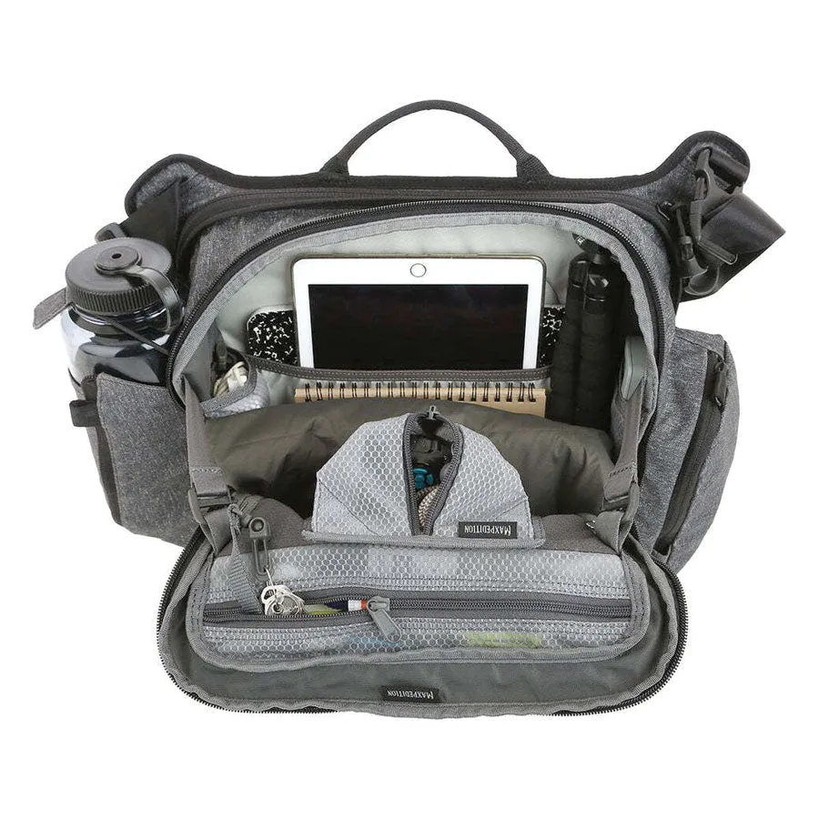 Maxpedition Entity Crossbody Bag Large 14L Charcoal